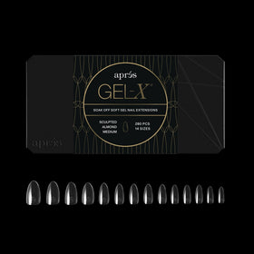 APRÉS front packaging showing 280 Gel-X tips, professional quantity benefit