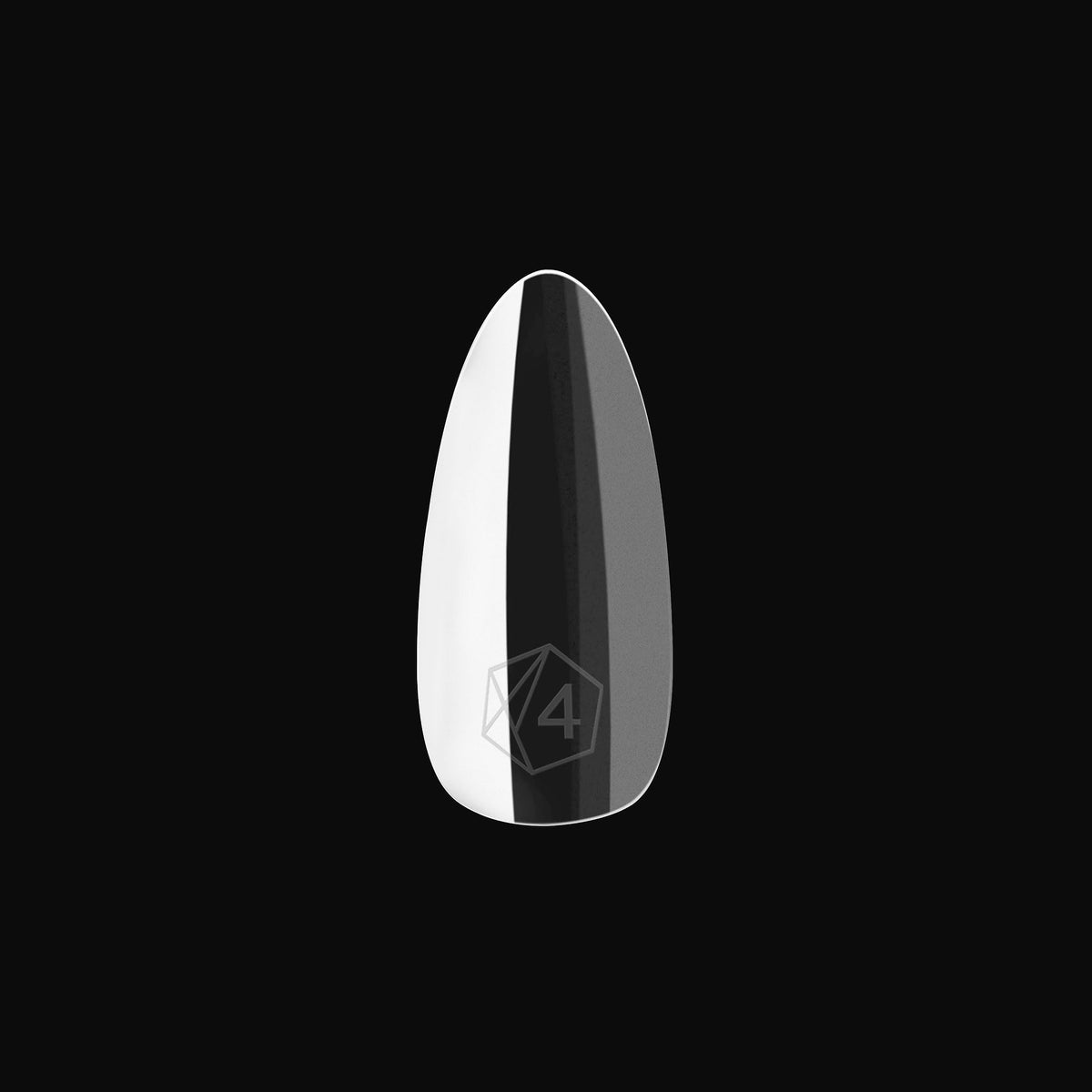 APRÉS Gel-X tip applied on natural nail demonstrating effortless application