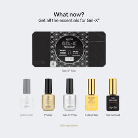 APRÉS pH Bonder next to measuring scale showing 15ml, compact for salon travel