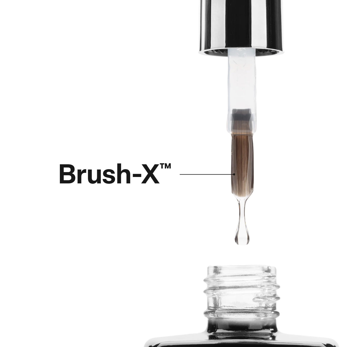 APRÉS Top Gelcoat X next to ruler showing compact 15ml professional size