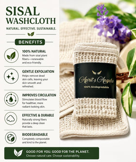 April's Angels close-up of sisal fibers highlighting durable natural texture