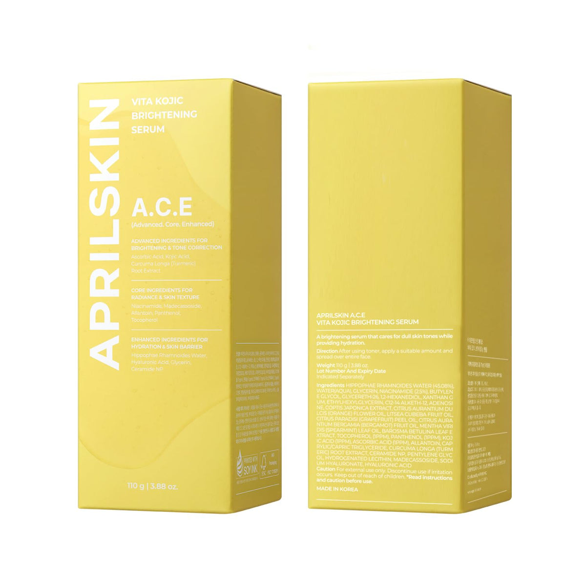 APRILSKIN lifestyle on bathroom counter suggesting daily routine