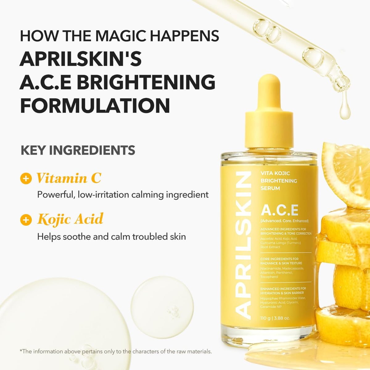 APRILSKIN pump dispensing serum for controlled daily application