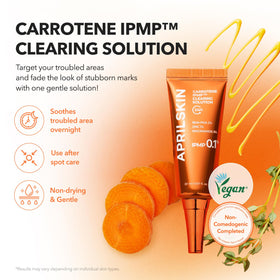 APRILSKIN solution texture on skin demonstrating quick absorption benefit