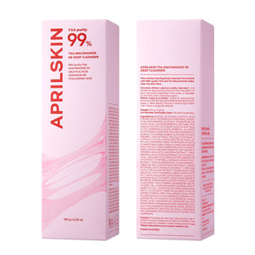 APRILSKIN water droplets on skin to show hydration and soothing benefit