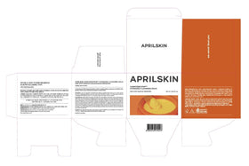 APRILSKIN jar styled on bathroom shelf suggesting everyday skincare routine