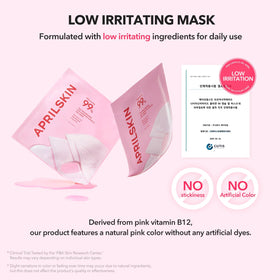 APRILSKIN four capsules lined up to show the full package quantity and convenience