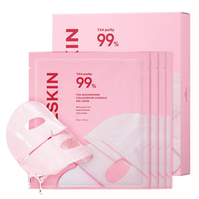 APRILSKIN front packaging showing four TXA Pink capsules and benefits