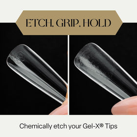 APRÉS 15 ml Gel-X Prep next to a ruler showing compact size and professional convenience