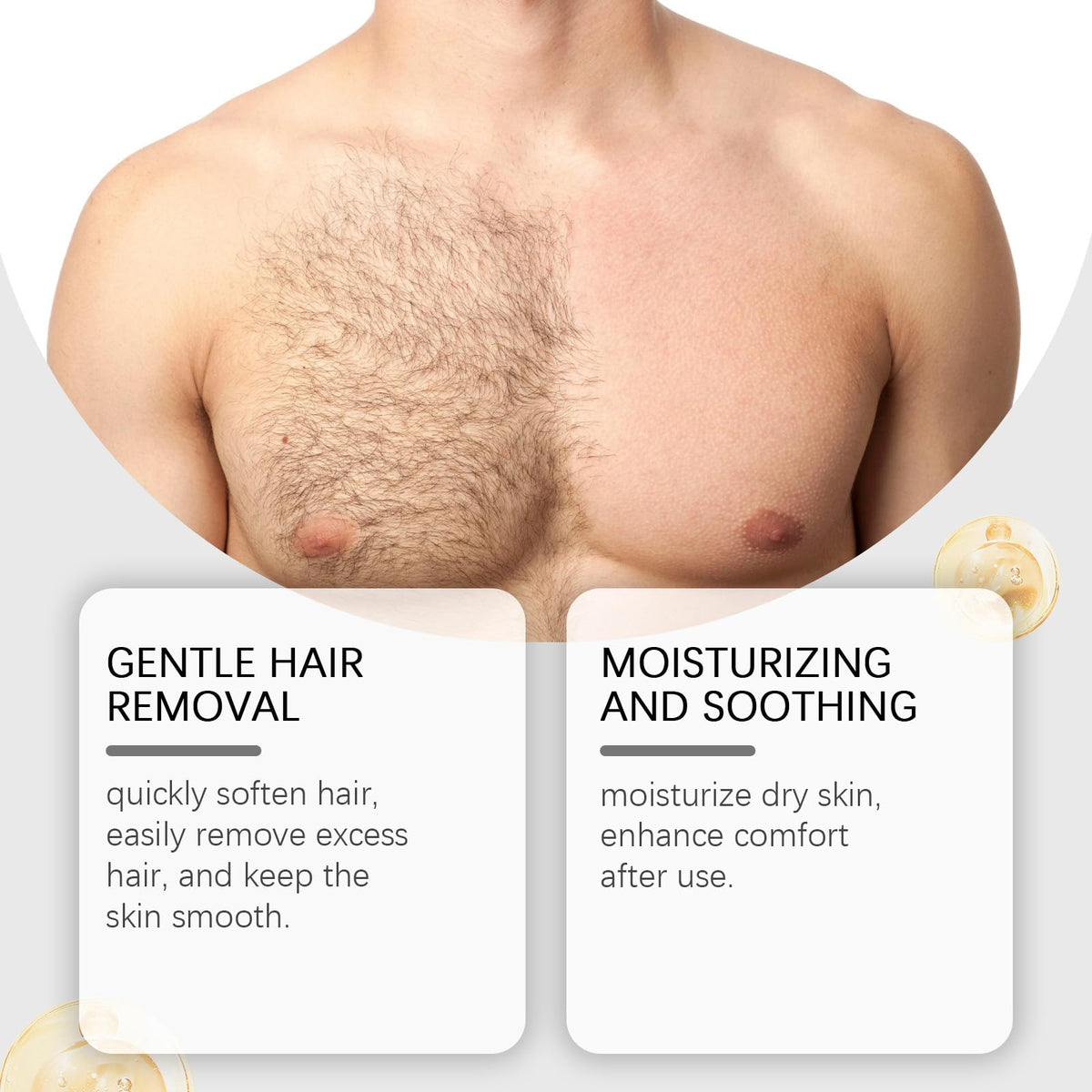 Aptedex results on moisturized skin showing smooth, soothed appearance