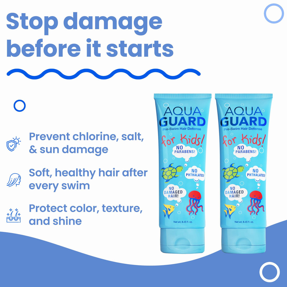AQUA GUARD close-up of creamy texture demonstrating easy spreadability