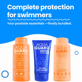 AQUA GUARD pre-swim cream close-up demonstrating protective barrier