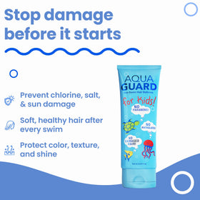 AQUA GUARD cream texture close-up illustrating easy spreadability and moisture