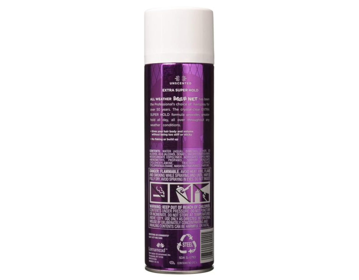 Aqua Net close-up nozzle view demonstrating precise spray control and convenience