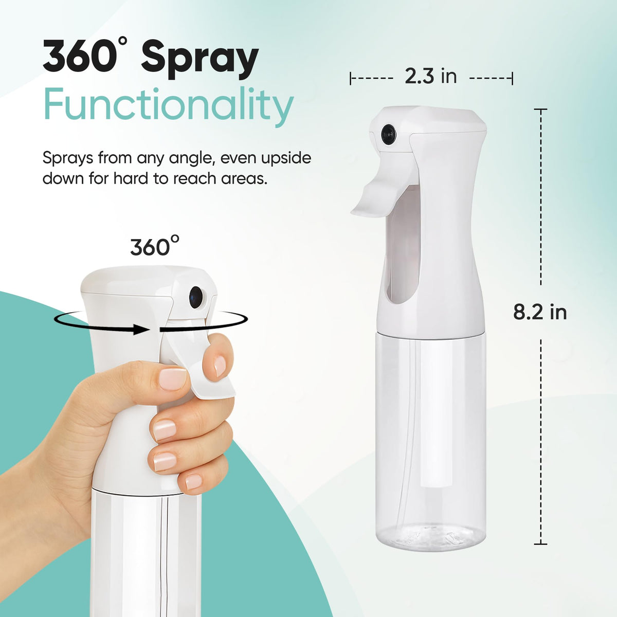 Aquableu trigger close-up demonstrating ergonomic grip and comfort