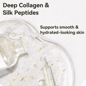 Aquae silky serum texture close-up showing fast absorption