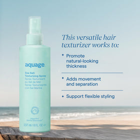 Aquage nozzle close-up highlighting easy spray application benefit