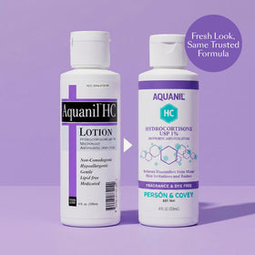 Aquanil pump dispensing lotion demonstrating controlled application and convenience