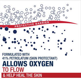 Using Aquaphor on chapped lips showing soothing relief and protection