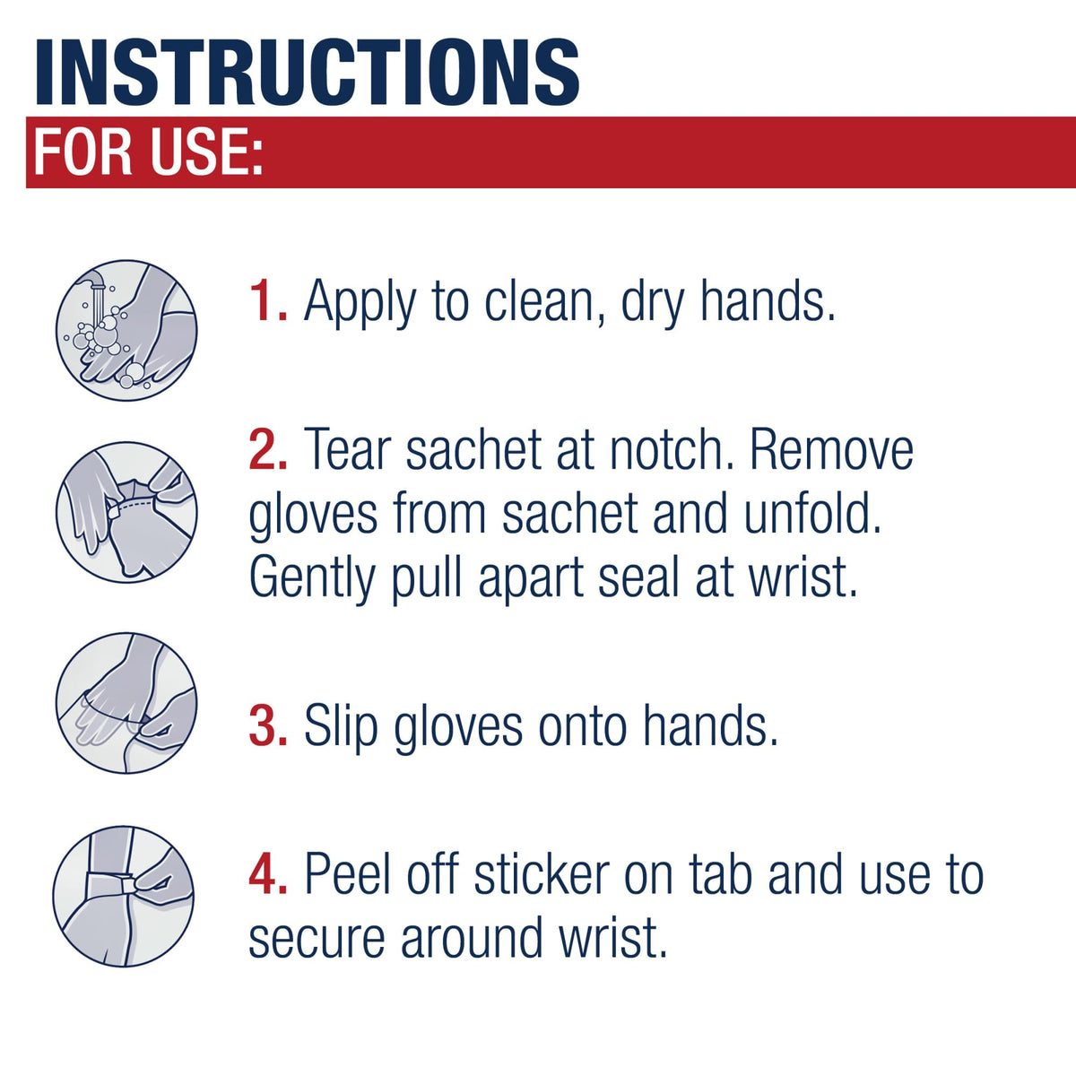 Six individually sealed Aquaphor hand mask pairs laid out, illustrates pack quantity and convenience