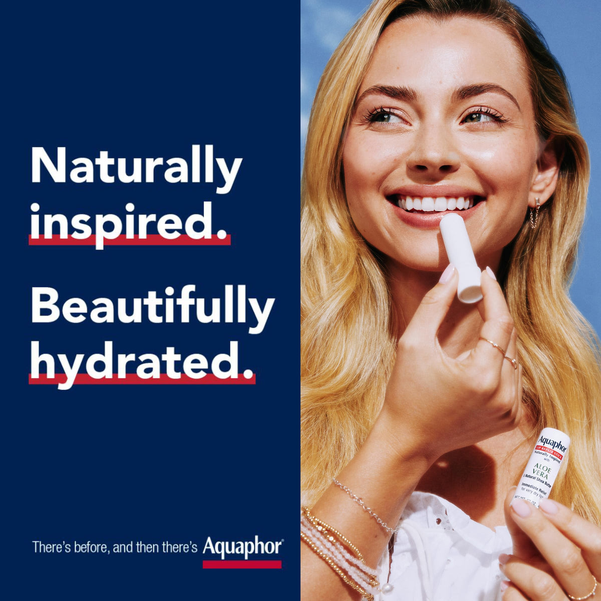 Aquaphor close-up of balm texture showing smooth glide