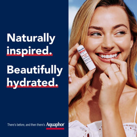 Aquaphor twist-up stem visible, easy no-mess application