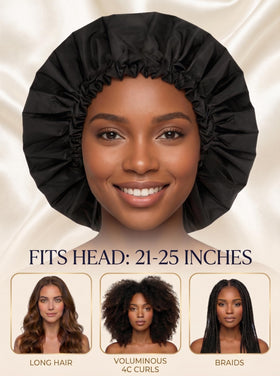 Aquior satin lining close-up reduces friction and frizz benefit