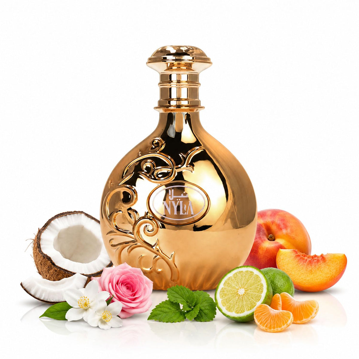 ARABIYAT Nyla boxed packaging displaying product information and premium look