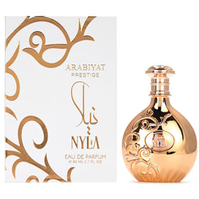 ARABIYAT Nyla front bottle showing elegant design and brand visibility
