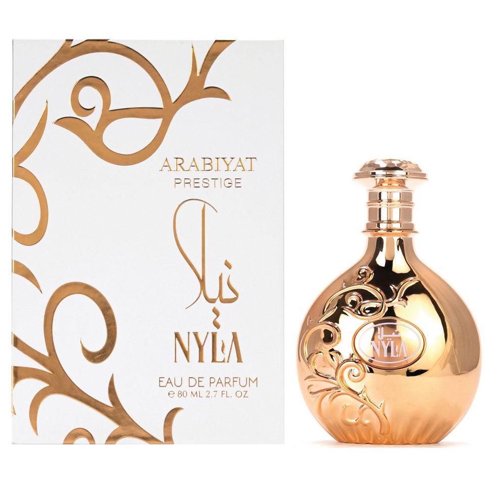 ARABIYAT Nyla front bottle showing elegant design and brand visibility