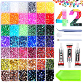 AraKulago front packaging showing full 42-color kit and included tools for instant crafting