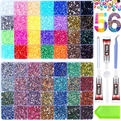 AraKulago front packaging showing full 56-color set and included tools, ideal for large projects