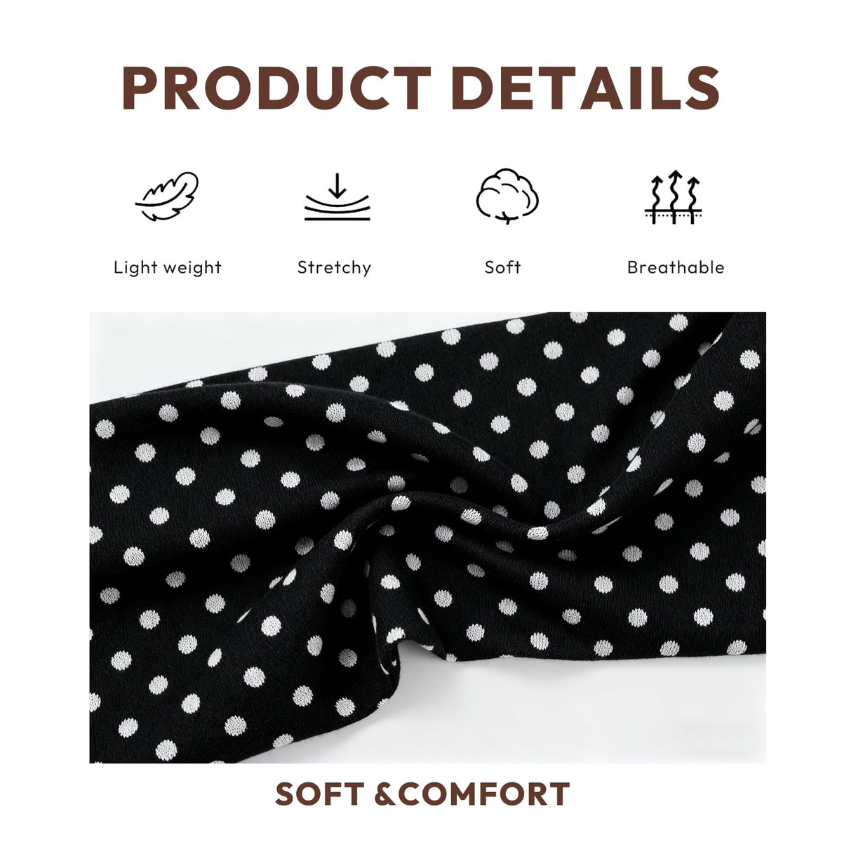 Aranya fabric texture close-up highlighting soft stretchy comfort