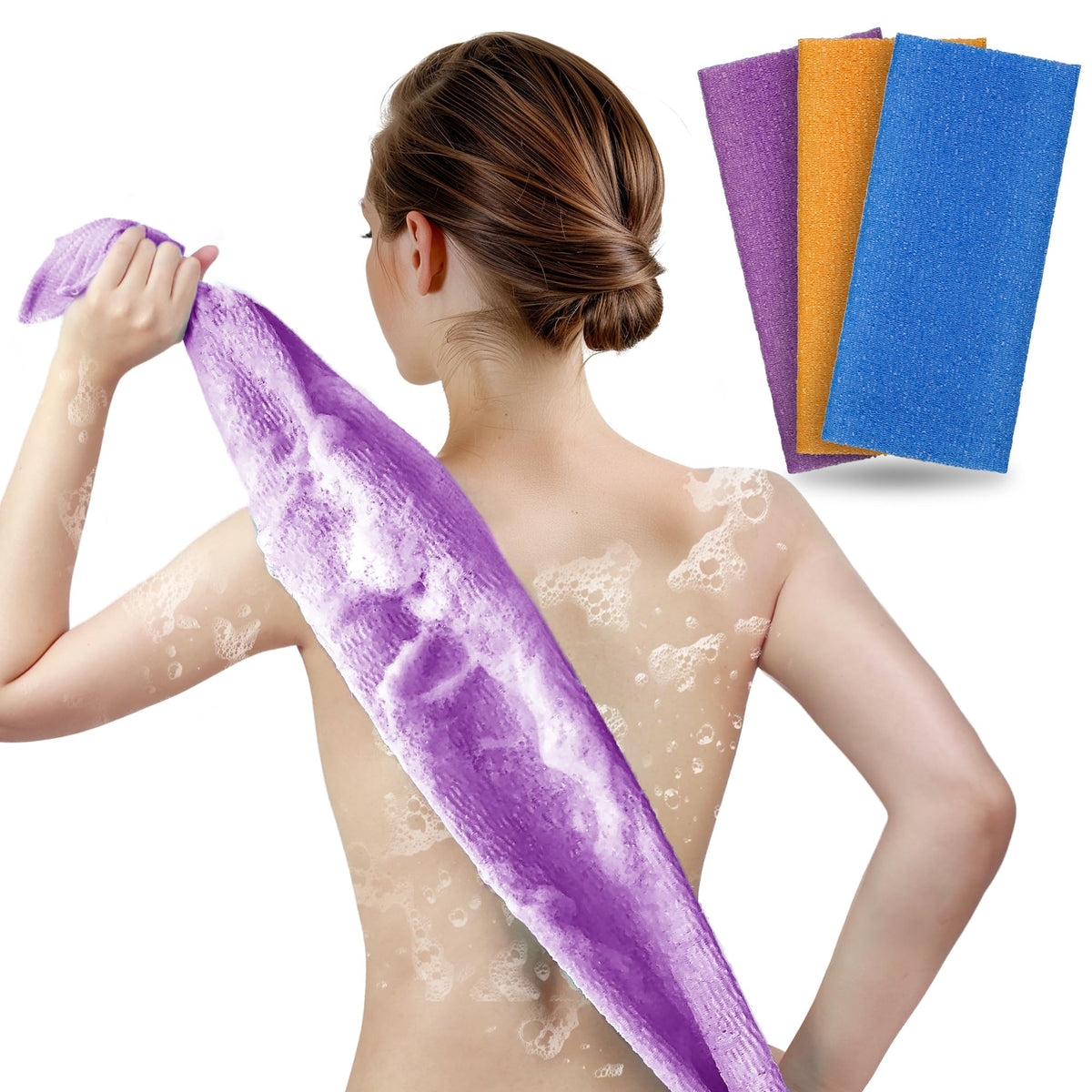 ARCH&M front view of packaged three-pack showing product and benefit reach