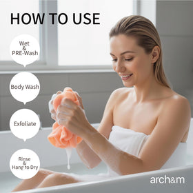 ARCH&M product label and care instructions emphasizing durable materials