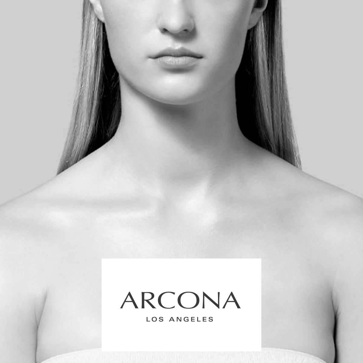 ARCONA pad on bathroom vanity in lifestyle scene suggesting daily routine use