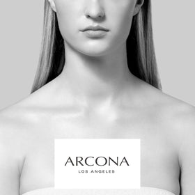 ARCONA pad on bathroom vanity in lifestyle scene suggesting daily routine use