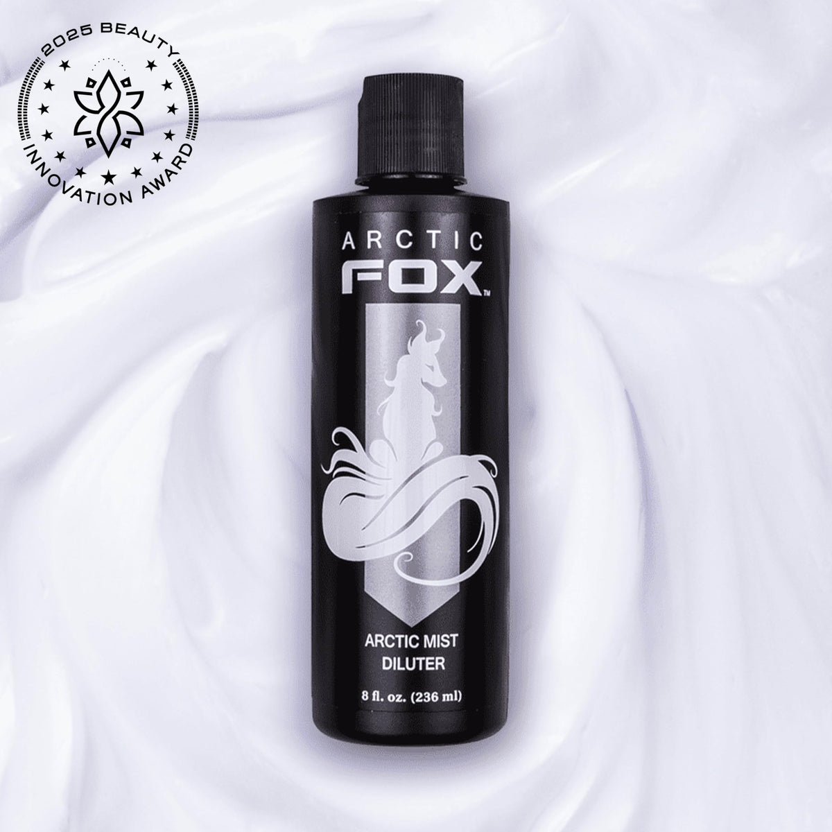 ARCTIC FOX close-up of Arctic Mist texture highlighting smooth, conditioning formula