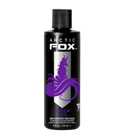 ARCTIC FOX front packaging showing Purple AF and clear labeling for bold color