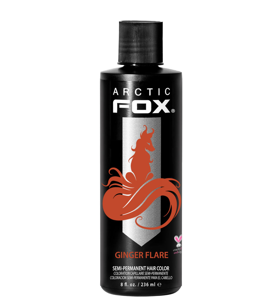 Arctic Fox front packaging showing vibrant orange shade and clear branding benefit bold color