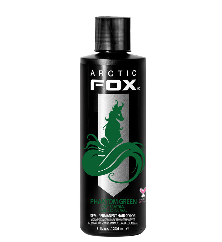 ARCTIC FOX front packaging showing phantom green vibrant color and vegan badge