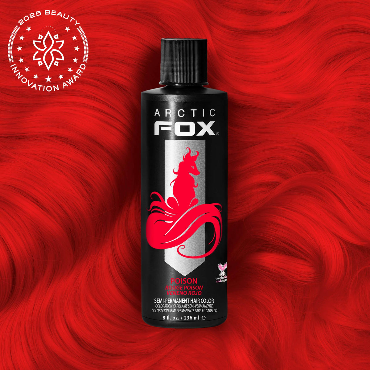 ARCTIC FOX Poison close up of creamy texture illustrating easy application