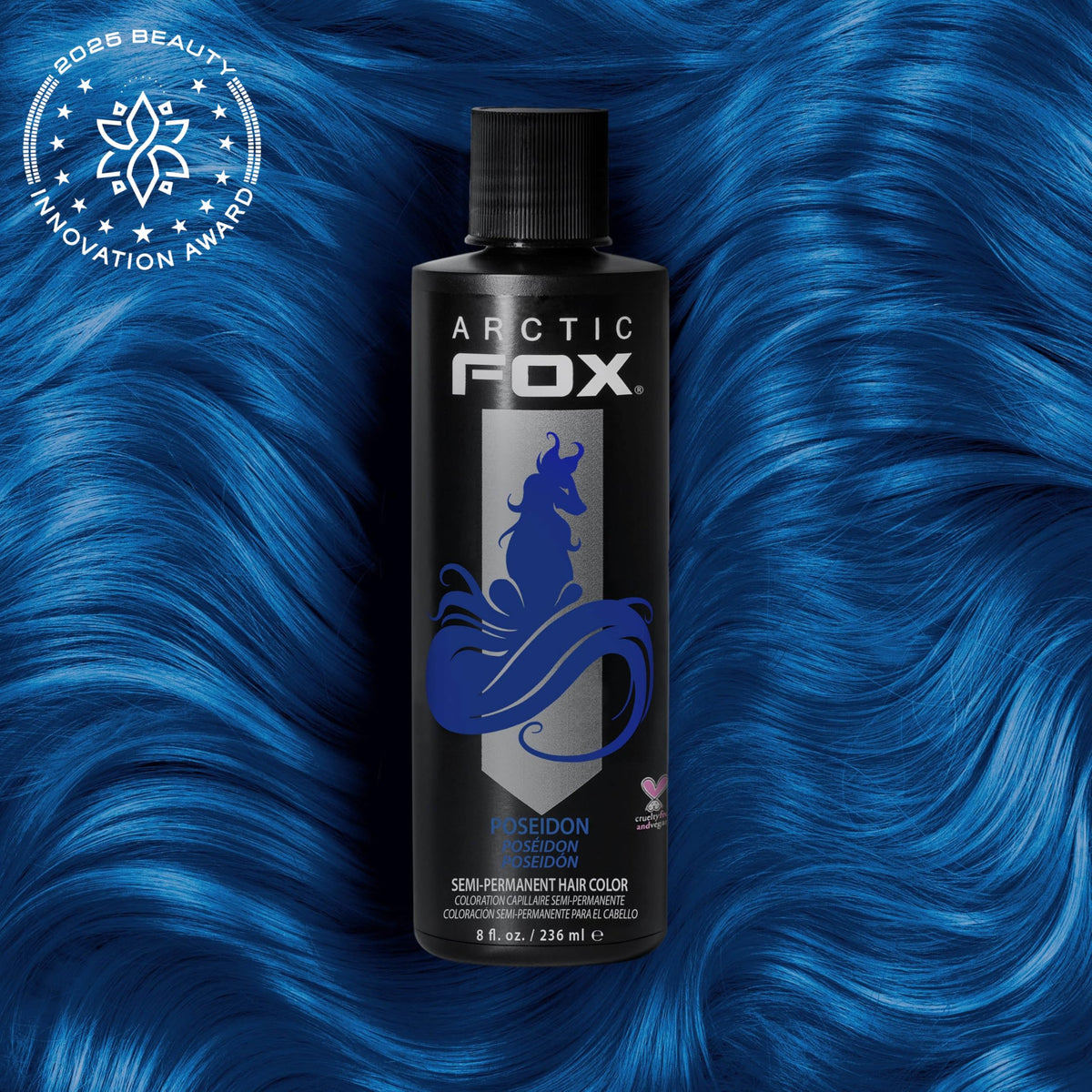 ARCTIC FOX Poseidon creamy texture swirled to show consistency and conditioning
