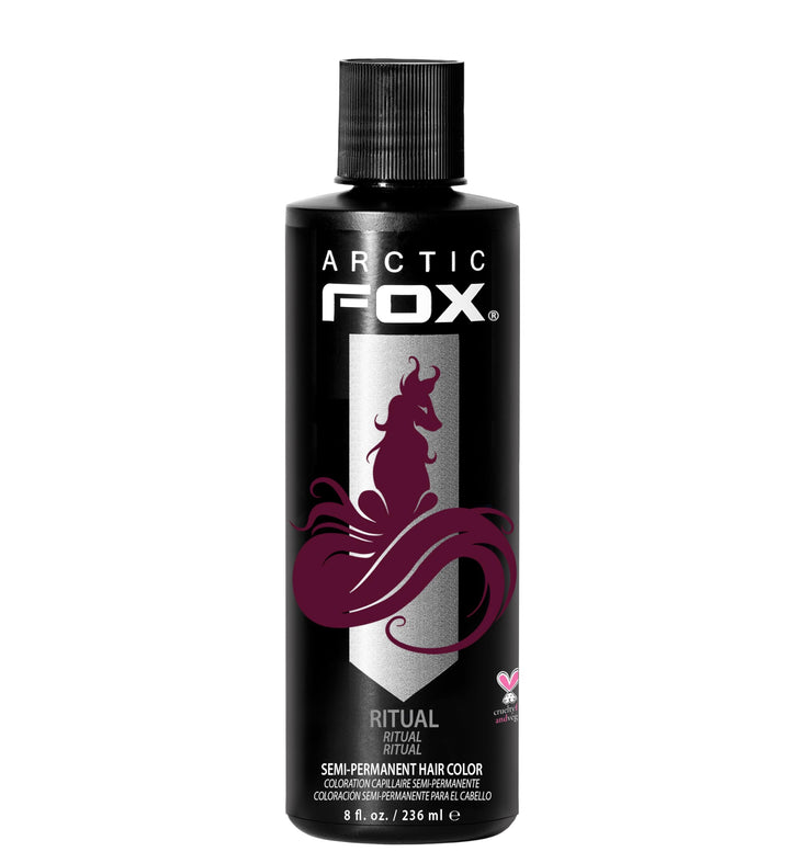 ARCTIC FOX Ritual front packaging showing burgundy shade and vegan benefit