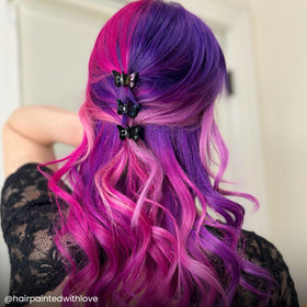 ARCTIC FOX diluted mix showing lavender pastel option and customizable color benefit