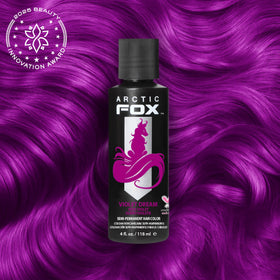 ARCTIC FOX open tub showing creamy VIOLET DREAM texture and conditioning benefit