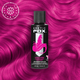 ARCTIC FOX close-up of Virgin Pink cream texture that spreads smoothly