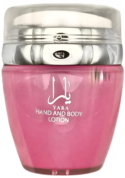 Ard Al Zaafaran YARA front bottle view showing label and compact size for travel