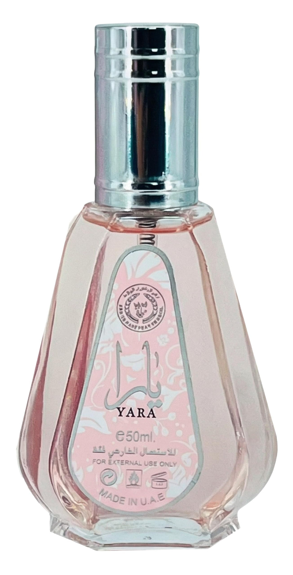 Ard Al Zaafaran Yara front bottle showing elegant design and travel-friendly size
