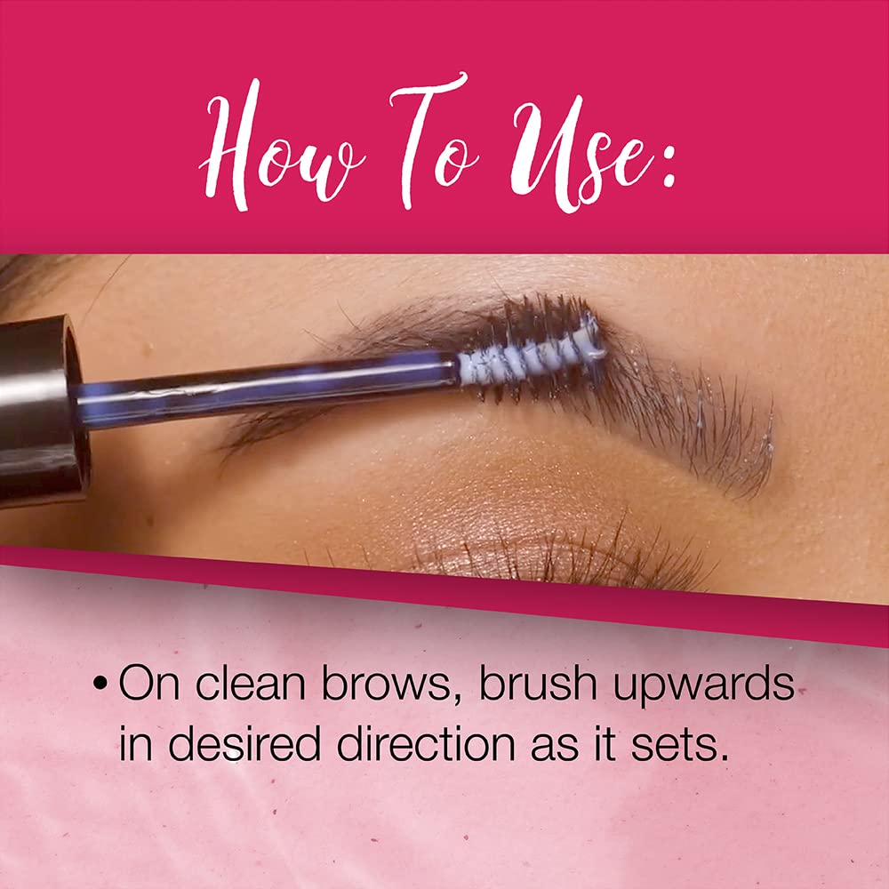 ardell brow glue next to ruler size comparison compact travel-friendly benefit